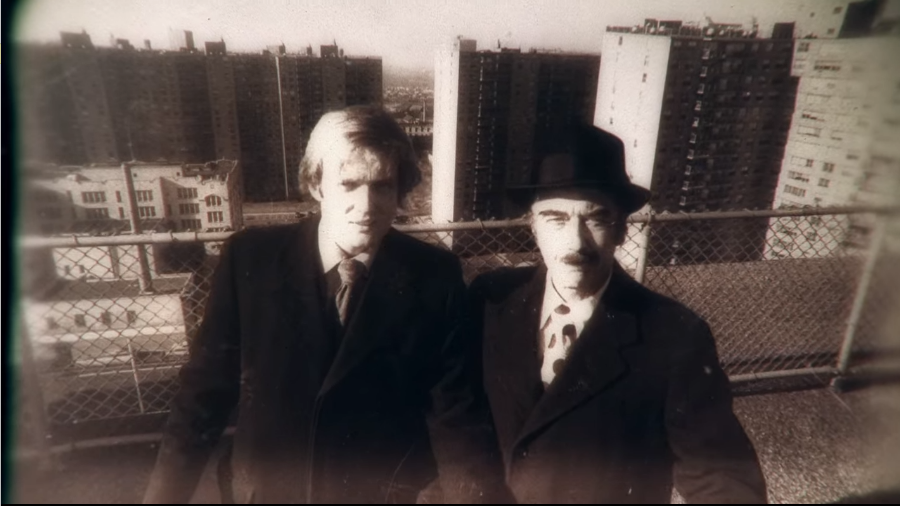 Donald Trump con su padre Fred Trump Donald Trump con su padre Fred Trump